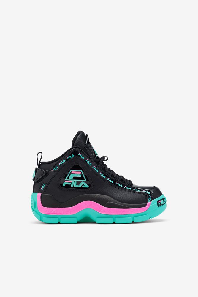 Fila Grant Hill 2 Repeat Trainers Black - Kids - 94108GZHK